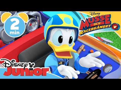 Musse och Racergänget | Mini-Race med Piff och Puff 🏁- Disney Junior Sverige