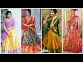 Latest Bridal Half Saree Designs 2024 Best Pattu Half Saree Designs Half Saree Designs 2024