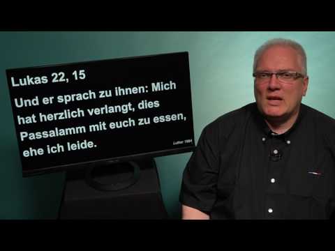 "Sehnsucht nach Gemeinschaft“, Lukas 22, 7-23, Atempause 170, Montag, 3.4.2017