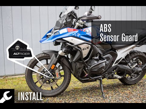 Install Instructions for BMW R 1300 GS GSA ABS Sensor Guard: