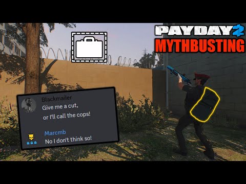 Outsmarting the Blackmailer | PAYDAY2 Mythbusting