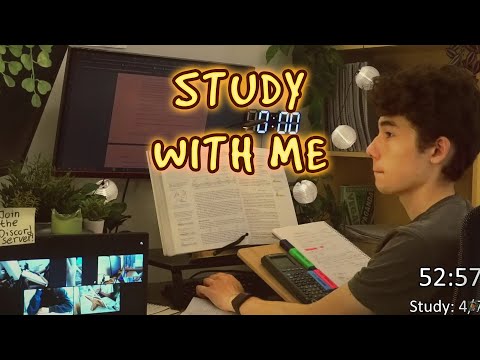 🔴LIVE 8 HOUR | Day 319 | study with me Pomodoro | No music, Rain/Thunderstorm sounds