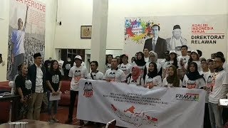 Kaum Profesional hingga Milenial Pemilih Muda Deklarasi Dukungan untuk Jokowi-Ma'aruf Amin
