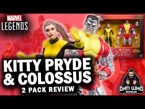 Marvel Legends Kitty Pryde & Colossus Astonishing X-Men 2 Pack Review