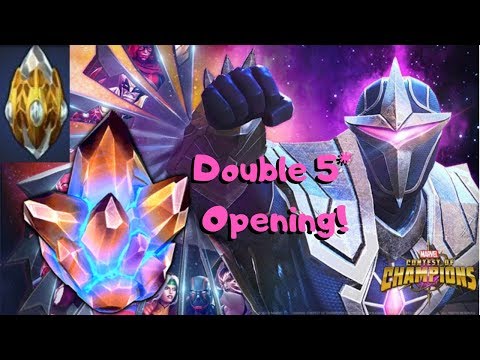 Double 5* Crystal Opening! Featured&Dungeon! - Marvel Contest of Champions