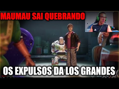 HUDSON AMORIM REAGINDO OS EXPULSOS DA LOS GRANDES