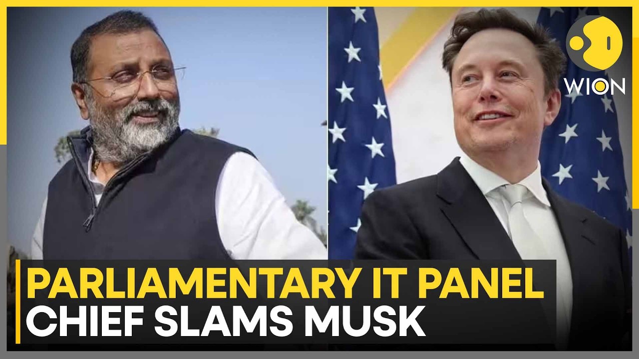 Starlink Row: Parliamentary IT Panel Chief Hits Back at Elon Musk | WION News
