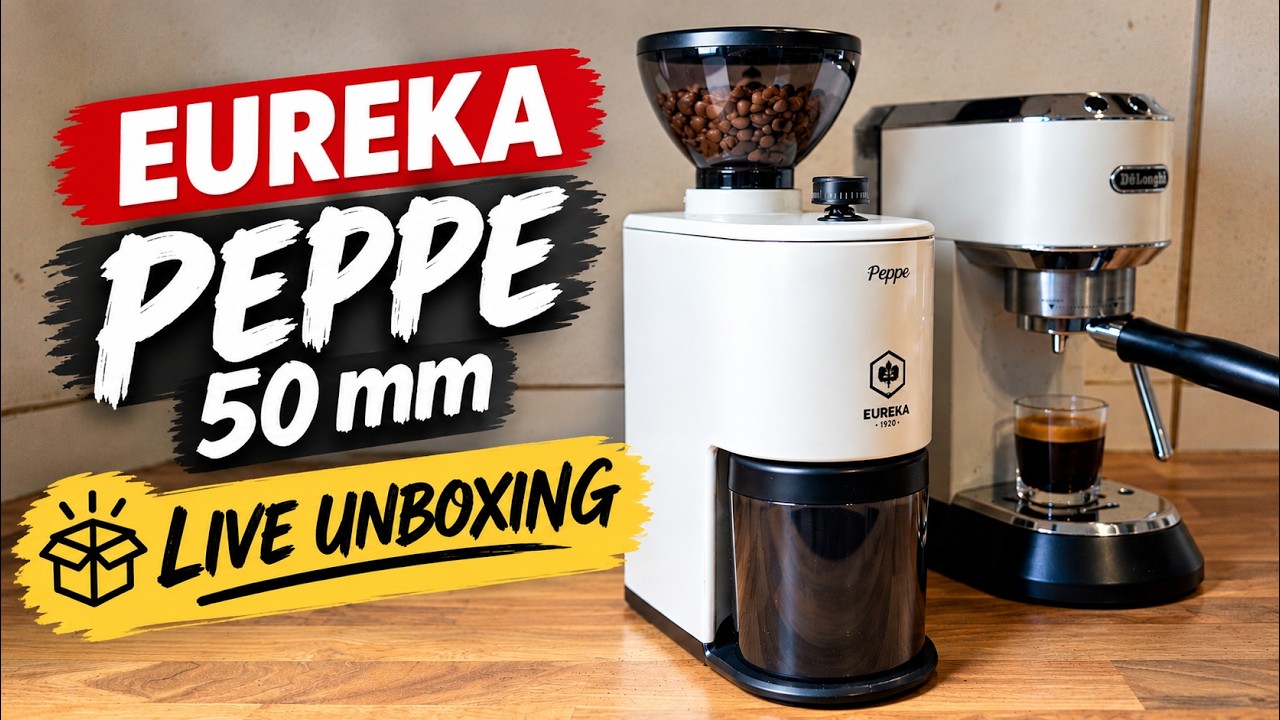 Eureka Peppe Live Unboxing - Grinder under $200