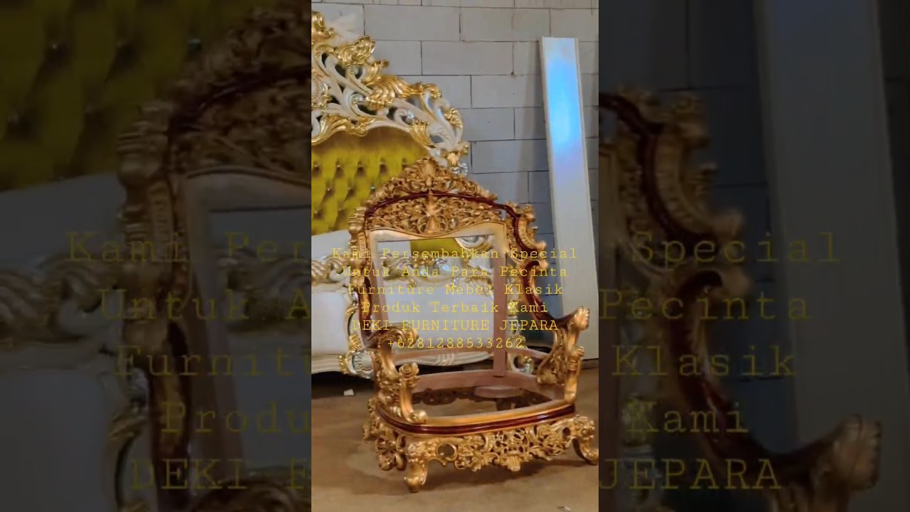 KURSI SOFA TAMU MEWAH TERBARU 2023 JEPARA FURNITURE RUMAH MEWAH MEBEL KAYU JATI