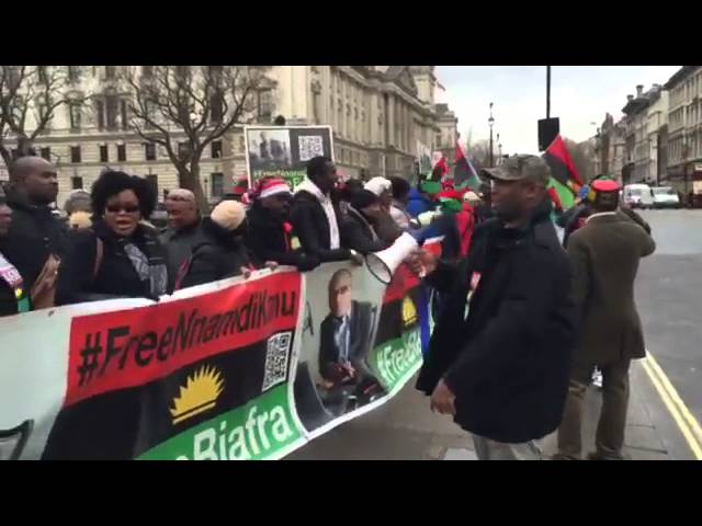 Biafra Protest in London 20-03-2016