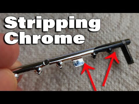 How To Strip Chrome (quickly!) from Plastic Parts