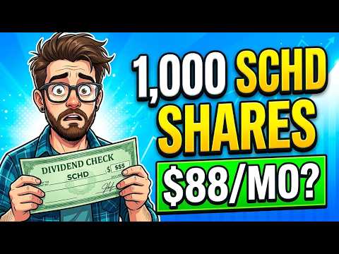 1,000 Shares of SCHD on $500 a Month: Timeline and Payout