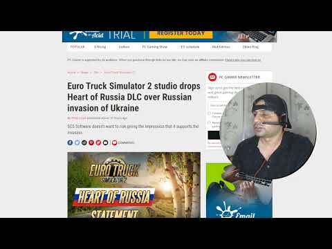 Euro Truck Simulator 2 studio drops Heart of Russia DLC over Russian invasion of Ukraine