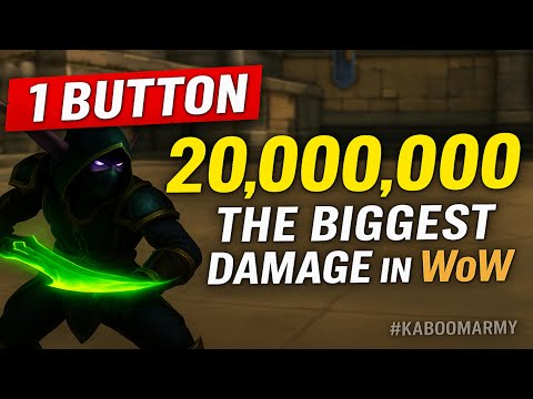 I Hit 20,000,000 DAMAGE with a SINGLE ROTATION Button as an Assassination Rogue in War Within 11.1.5