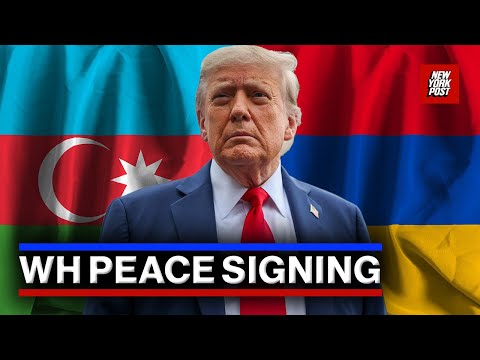 Live: Trump hosts peace deal between Armenia and Azerbaijan at the White House
