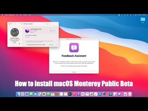 How to install the macOS Monterey Public Beta