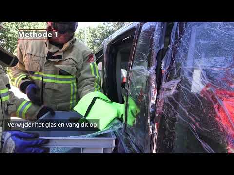 Glasmanagement met de Halligan tool