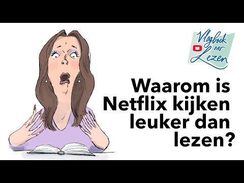 Why watching Netflix is ​​more fun than reading - Vlogbook about reading #02