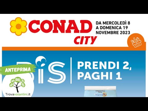 VOLANTINO CONAD dal 8 al 19 novembro 2023 #anteprima