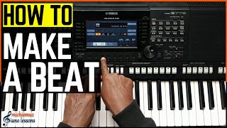 Download lagu HOW TO MAKE A BEAT - YAMAHA PSR-S775 PSR-S975 User style programming demonstration mp3