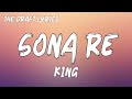 Sona Re (Lyrics) - King ! Unofficial/Unreleased Song ! Clear Version !