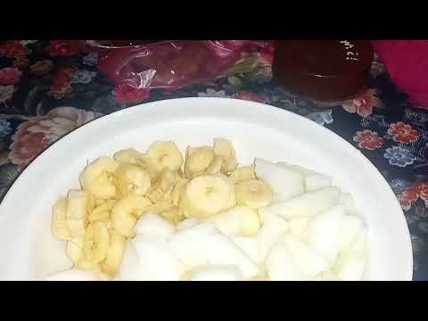 mazy dar  kharbuja kele ki chart made by amreen ke majedar khane