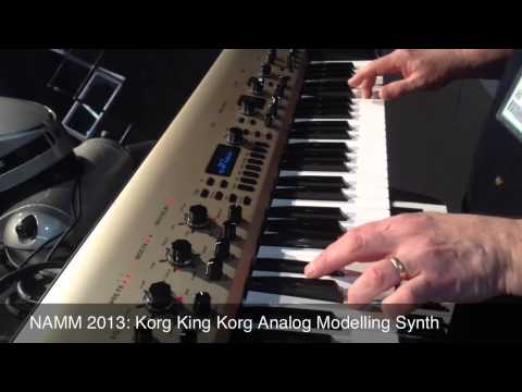 NAMM 2013: Korg King Korg Analog Modelling Synthesizer