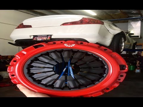 G35 STAGE 2 ACTION CLUTCH INSTALL!