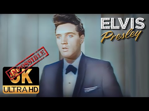 Elvis Presley AI 5K Colorized /❌Impossible Restore❌ - Fame and Fortune 1960