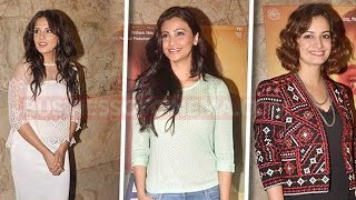 Dia Mirza, Ali Fazal And Others Grace Richa Chadda’s Masaan Screening