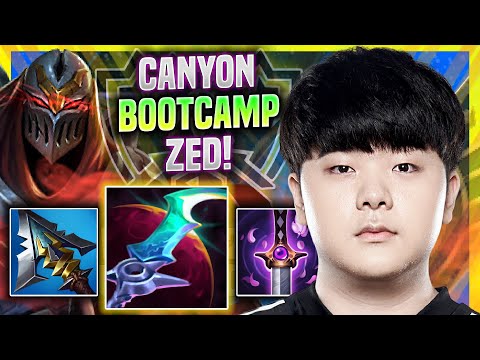 CANYON ZED ROAD TO RANK 1 IN EUW SOLOQ! - DK Canyon Plays Zed JUNGLE vs Talon!