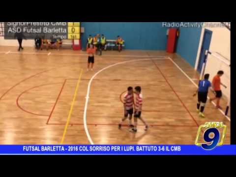 Futsal Barletta | 2016 col sorriso per i lupi, battuto 3-6 il CMB