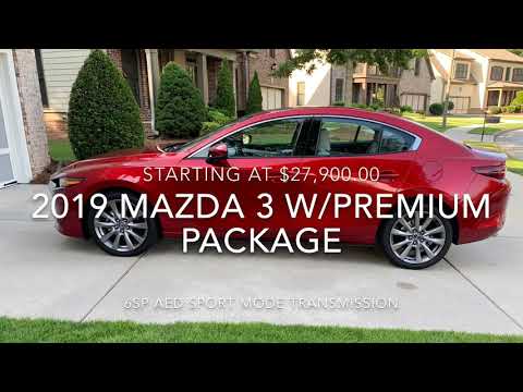 2019 Mazda 3 w/Premium Package