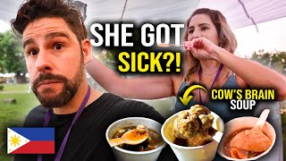 AMERICAN Tries EXTREME Filipino FOOD!!