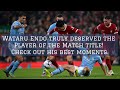 Wataru Endo Dominates the Midfield: Player of the Match vs. Manchester City