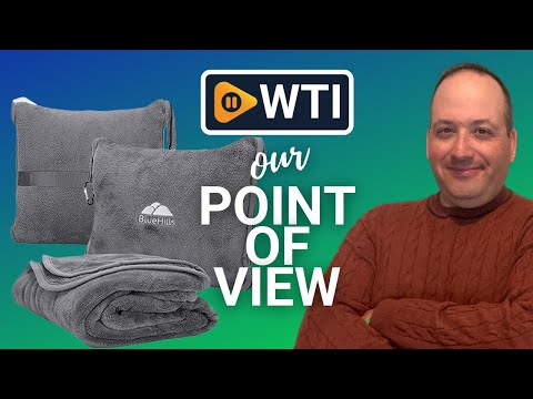 BlueHills Travel Blanket Pillows - WTI product video review
