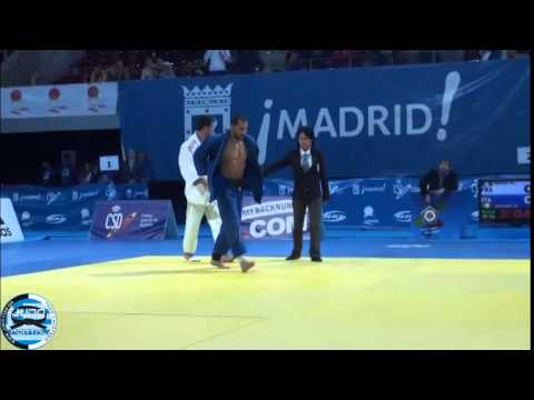 European Judo Open Men & Women Madrid 2014 Final -81kg RIOU Guillaume (FRA) - CIANO Antonio (ITA)