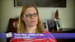 Fiona Heys, zweifache Mutter, Australien (Video in englischer Sprache)