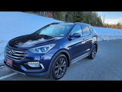 2017 Hyundai Santa Fe Sport 2.0T Turbo Ultimate POV Test Drive/Review
