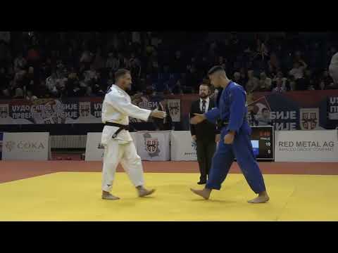 Bojan Došen CZB Aleksandar Stojkov KIN 1:0 -100kg #ŠampionatSrbijeSeniori2023 FINALE