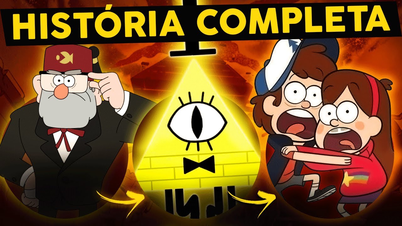 História COMPLETA de Gravity Falls: Um Verão de Mistérios (2024)