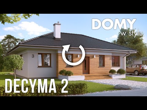 Projekt domu DECYMA 2 - widok 360º