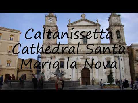 How to say Caltanissetta Cathedral Santa Maria la Nova in English?