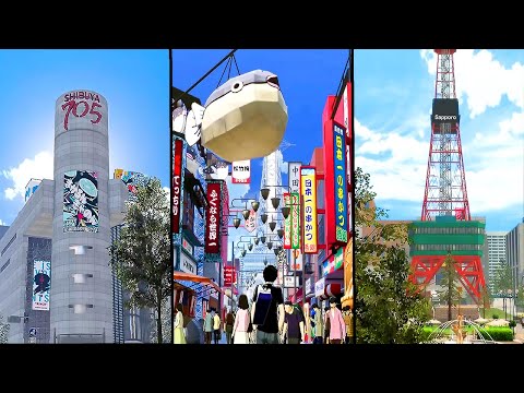 ALL City Themes - Persona 5 Scramble / Strikers OST