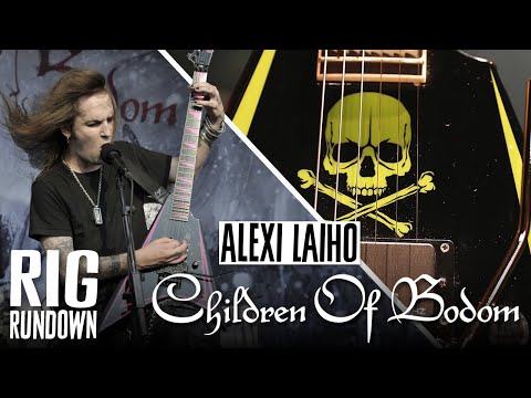 Children of Bodom's Alexi Laiho Rig Rundown Guitar Gear Tour