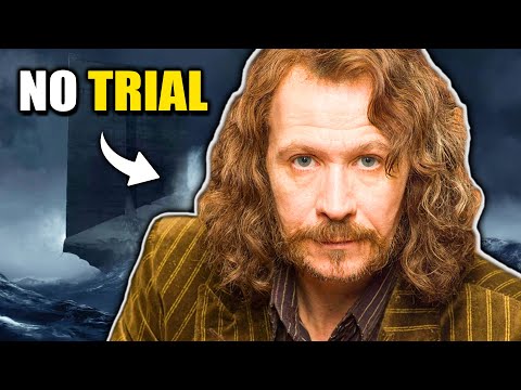 Why Didn't Sirius Get a Trial Before Azkaban? - Harry Potter Theory