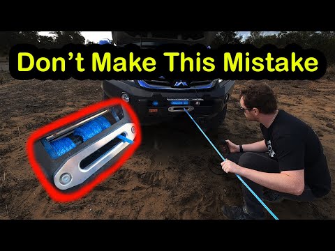 DON'T use your winch before watching this! How to correctly RE-SPOOL winch rope