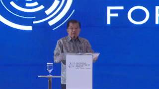 Opening Remarks by H.E. Jusuf Kalla, Vice President of the Republic Indonesia