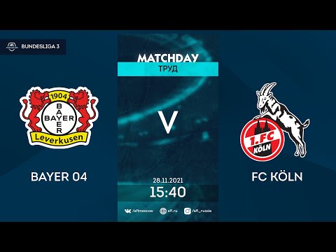 AFL21. Germany. Bundesliga 3. Day 16. Bayer 04  - FC Köln