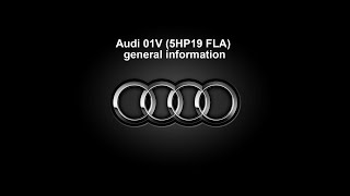 Audi 01V 5HP19FLA description and disassembly